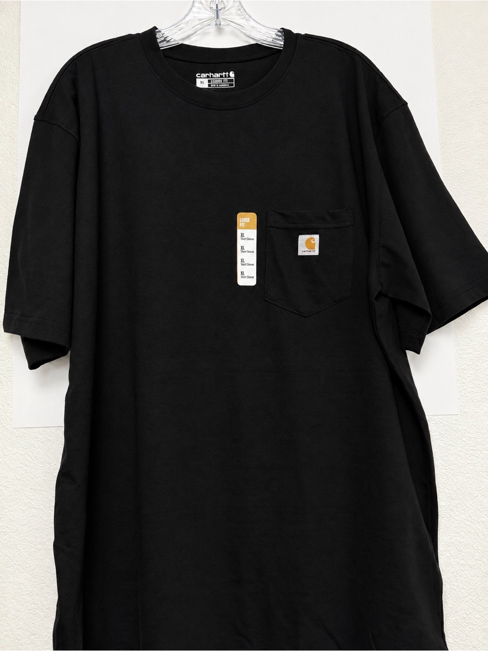 Carhartt Men's Black Pocket T-Shirt